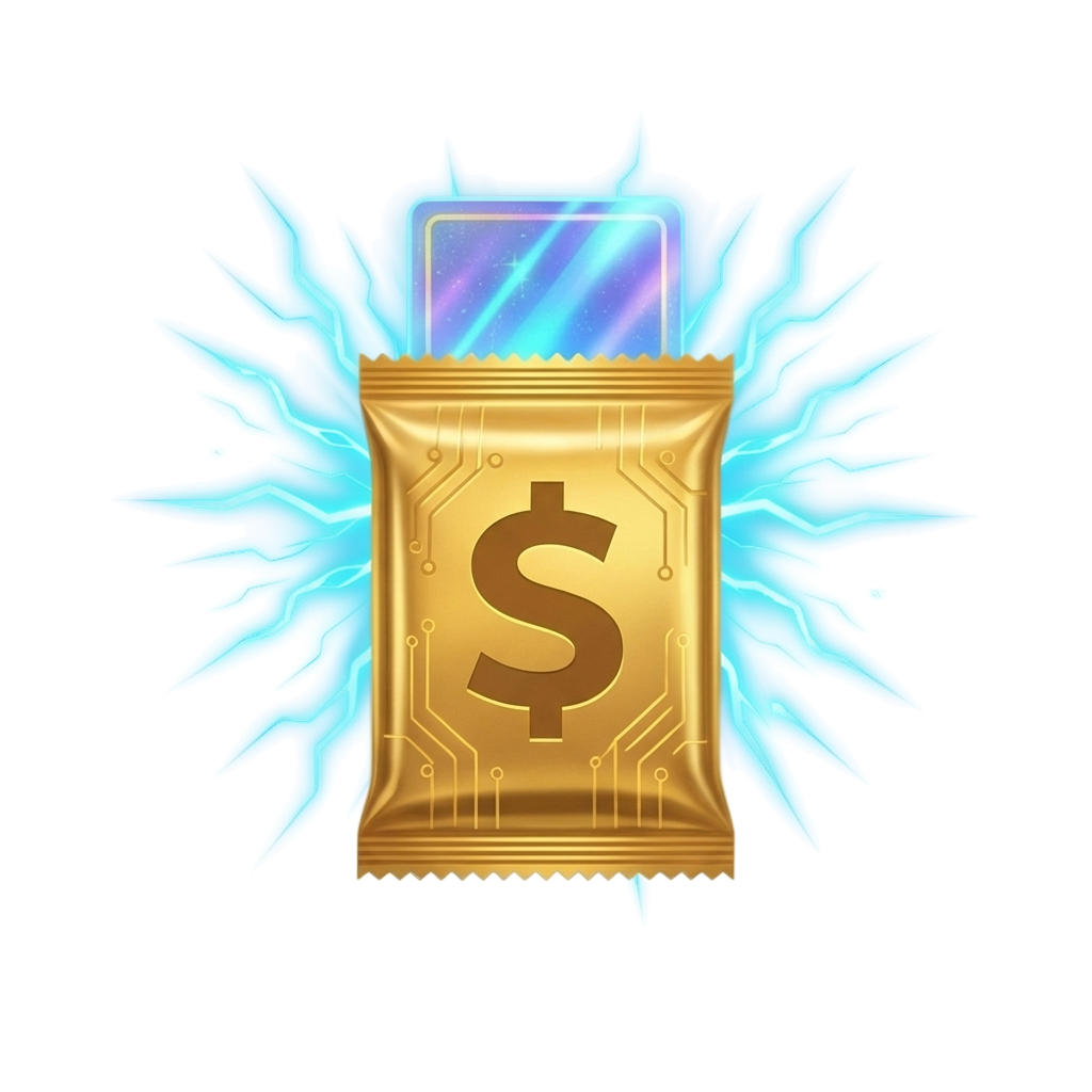 TCG Pack Value booster pack value illustration